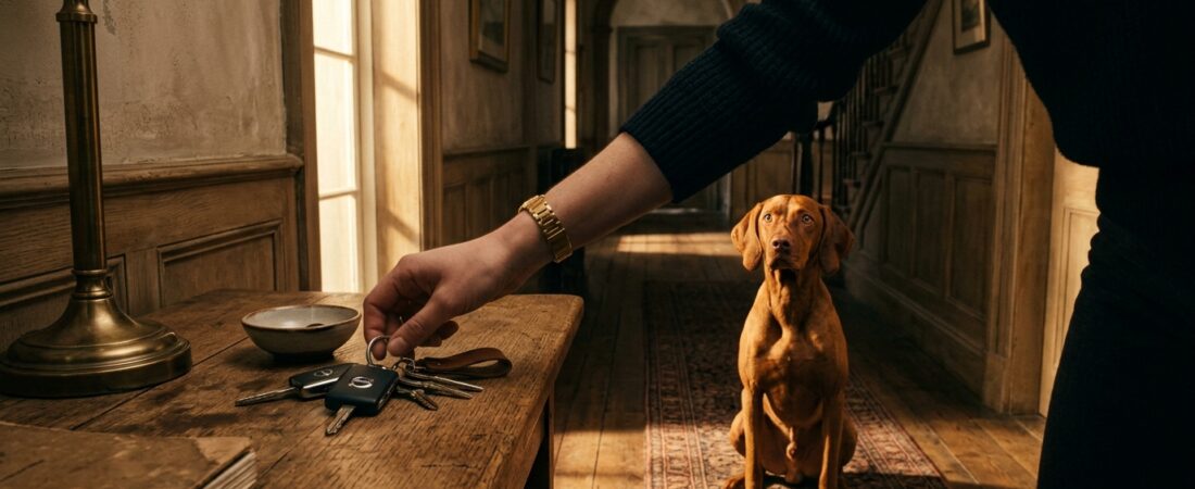 O Código da Partida: Por Que Seu Cachorro Sabe Que Você Vai Sair (e Como Ajudá-lo)