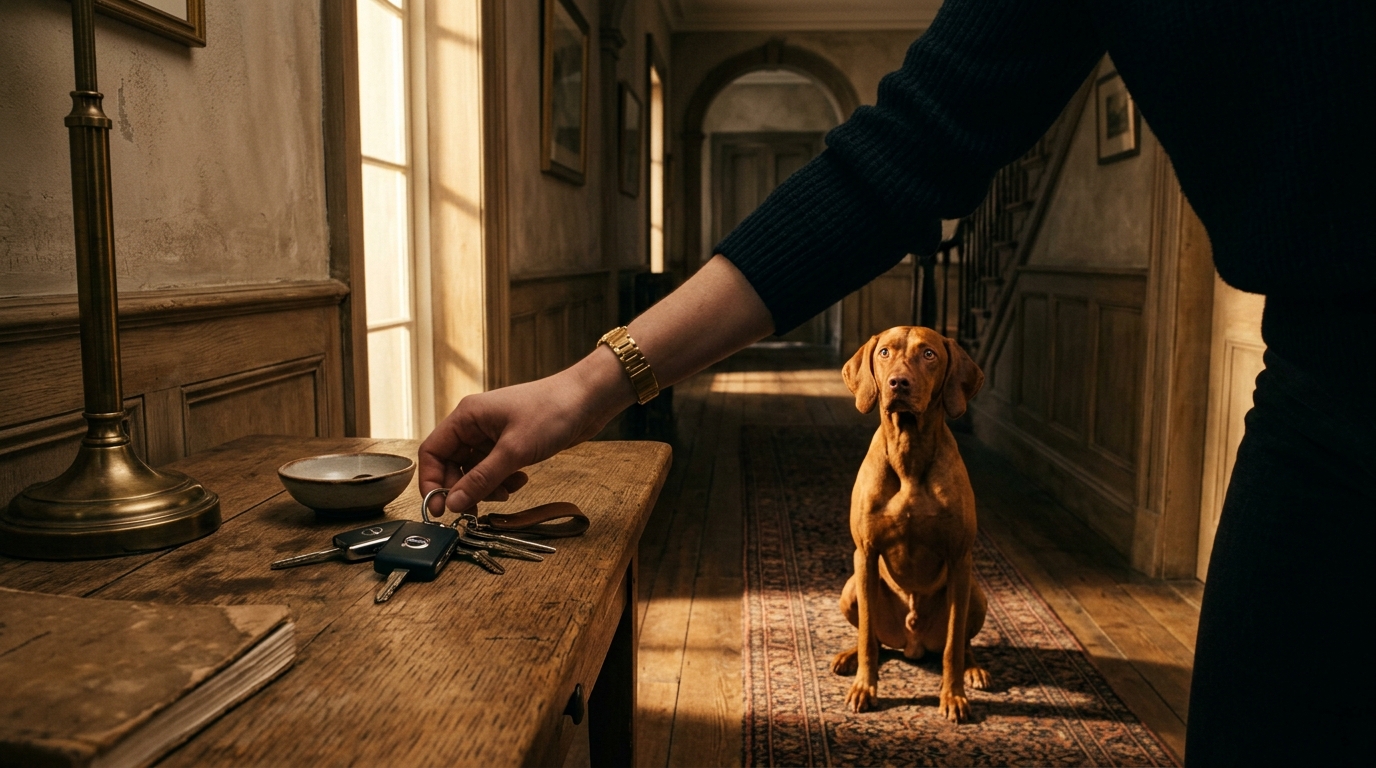 O Código da Partida: Por Que Seu Cachorro Sabe Que Você Vai Sair (e Como Ajudá-lo)