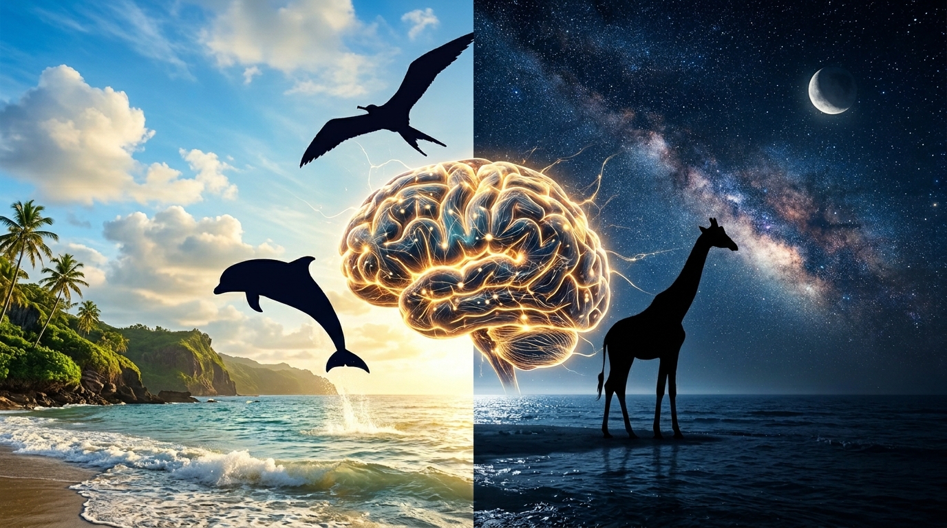 O Grande Paradoxo do Travesseiro: 10 Animais que Ignoram as Regras do Sono