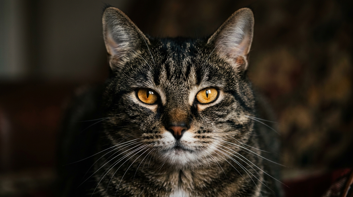 Por que gatos ficam olhando para você? Decifre o olhar do seu felino