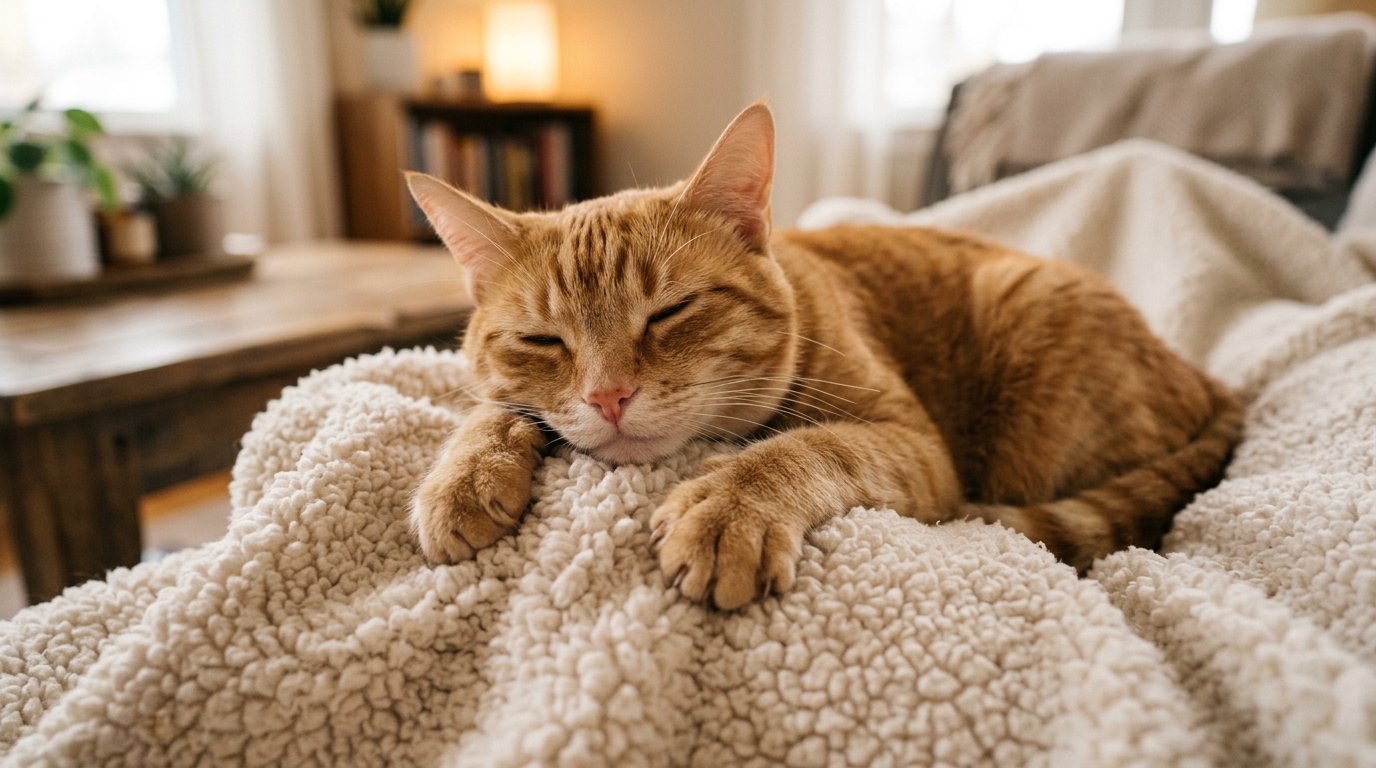 Por que os gatos amassam cobertor? A ciência por trás do “pãozinho”