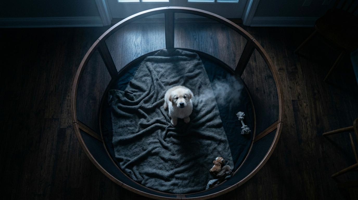 Filhote de cachorro chorando à noite? Veja o que isso realmente significa