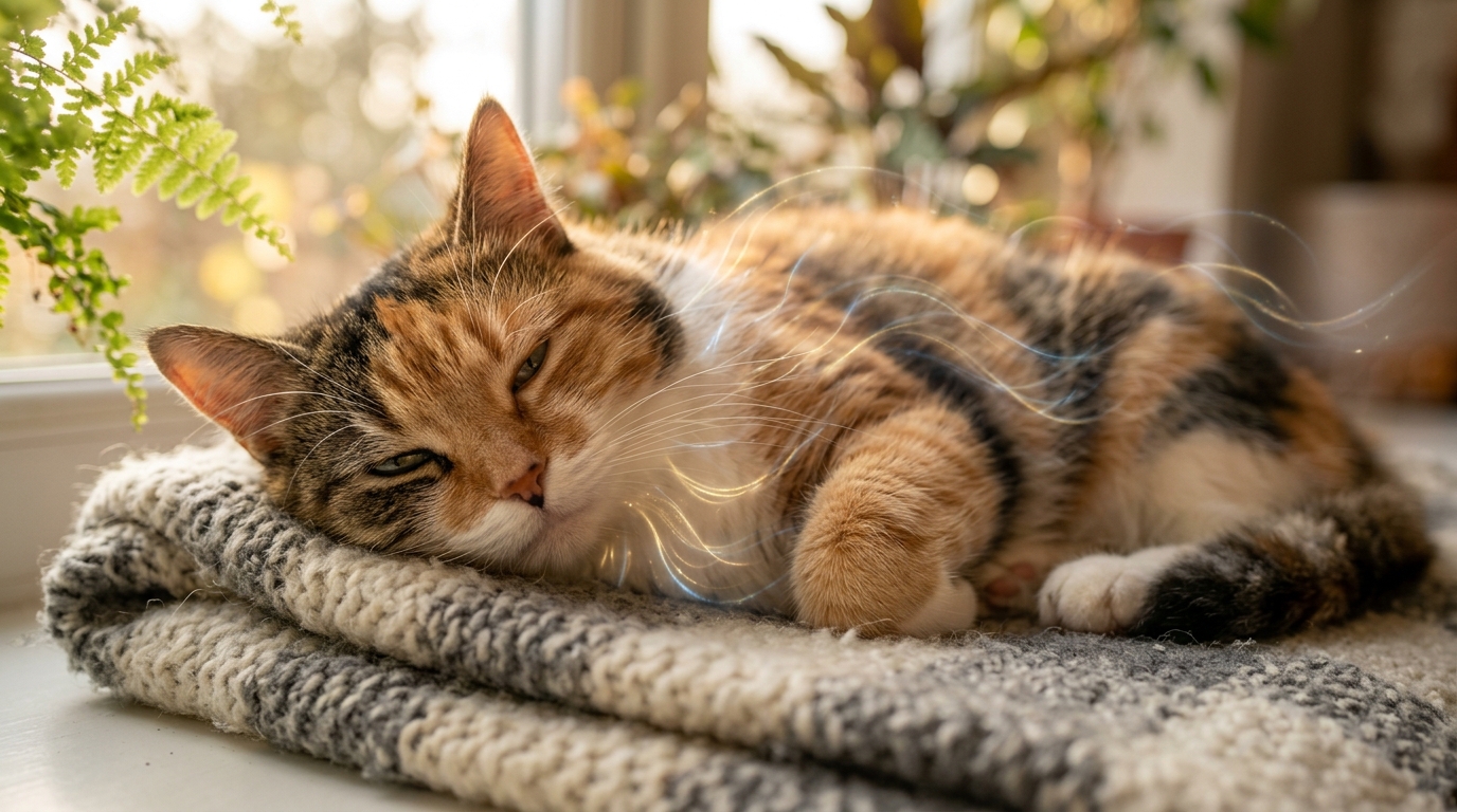 O Enigma da “Maquininha”: Por Que Gatos Ronronam e o Que Isso Significa?
