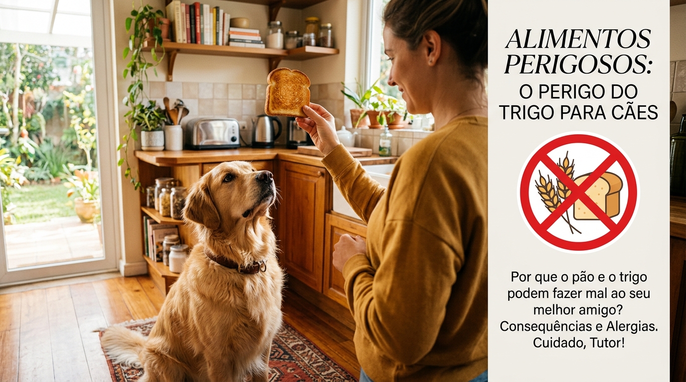 Cachorro pode comer pão? Veja os riscos que ninguém te conta